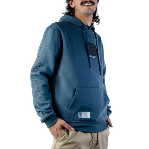 Moletom Masculino Ecko Canguru EK988 AZUL-EK988- -1-